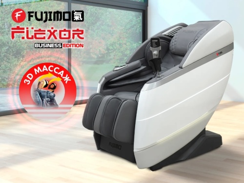 Массажное кресло FUJIMO FLEXOR Bussines Edition Grey