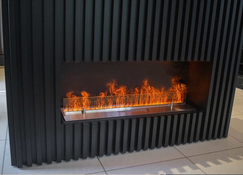 Электроочаг Schönes Feuer 3D FireLine 1000 со стальной крышкой в Ярославле